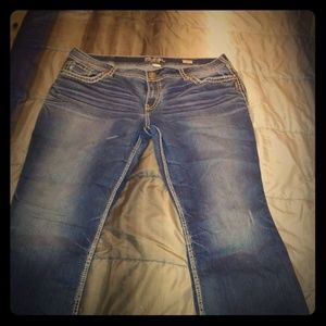 Plus size silver Jean's mauriced